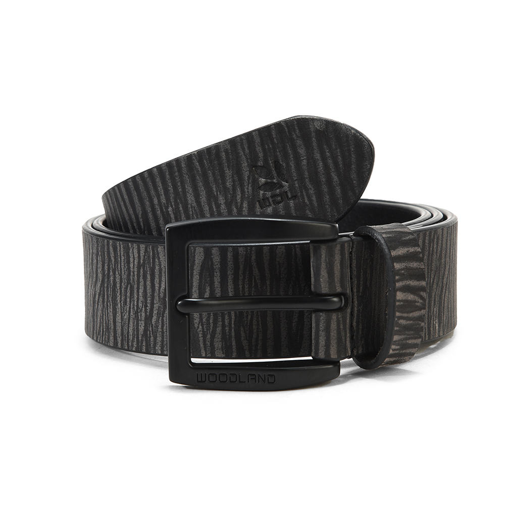 mens grey leather belt