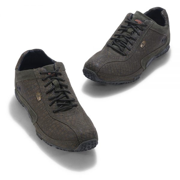 Buy Woodland Men Nubuck Leather Sneakers - Casual Shoes for Men 5560338 |  Myntra