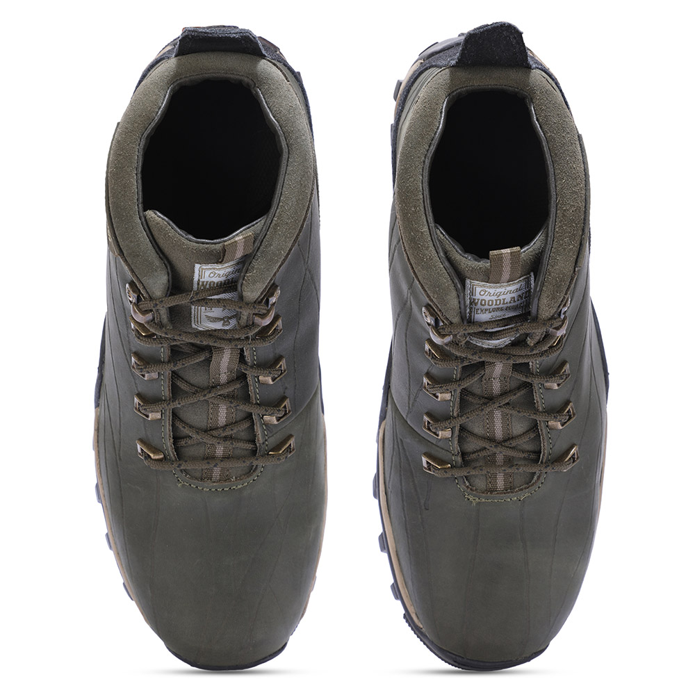 olive green shoe boots